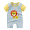 Pistachio Green Lion Romper BS6066C